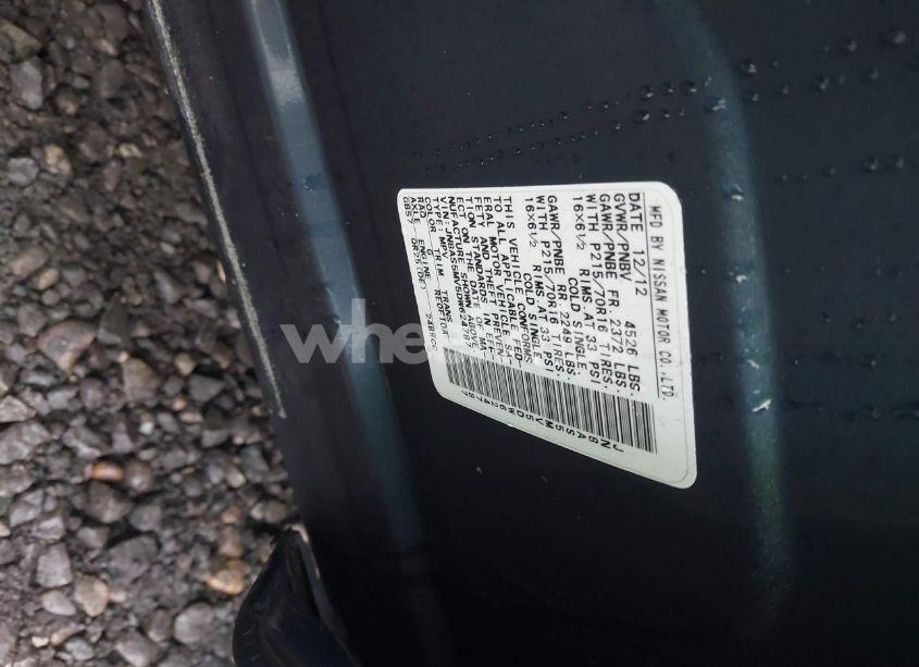 Photo 9 of 2013 Nissan Rogue S (VIN JN8AS5MV5DW624787)