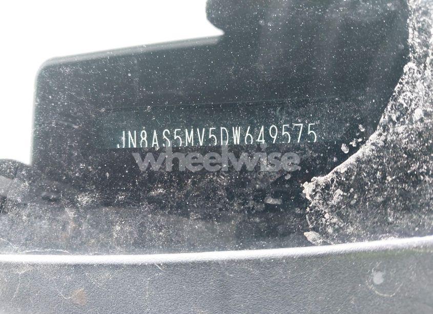 Photo 9 of 2013 Nissan Rogue S (VIN JN8AS5MV5DW649575)