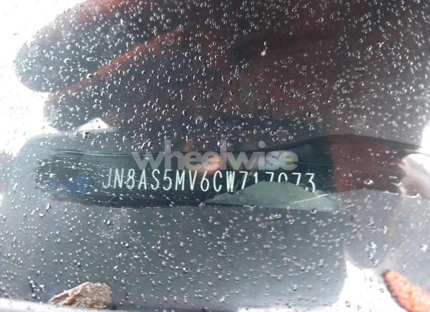 Photo 12 of 2012 Nissan Rogue SV (VIN JN8AS5MV6CW717073)