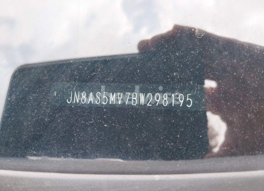 Photo 9 of 2011 Nissan Rogue SV (VIN JN8AS5MV7BW298195)