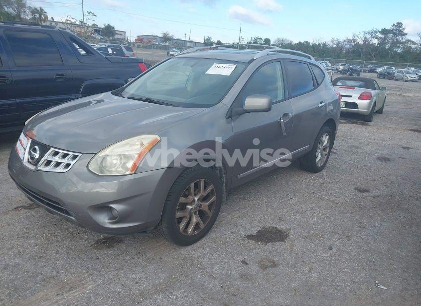 Photo 2 of 2011 Nissan Rogue SV (VIN JN8AS5MV7BW668691)