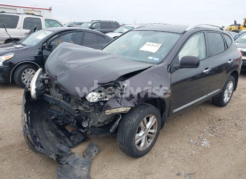 Photo 2 of 2012 Nissan Rogue SV (VIN JN8AS5MV7CW355612)