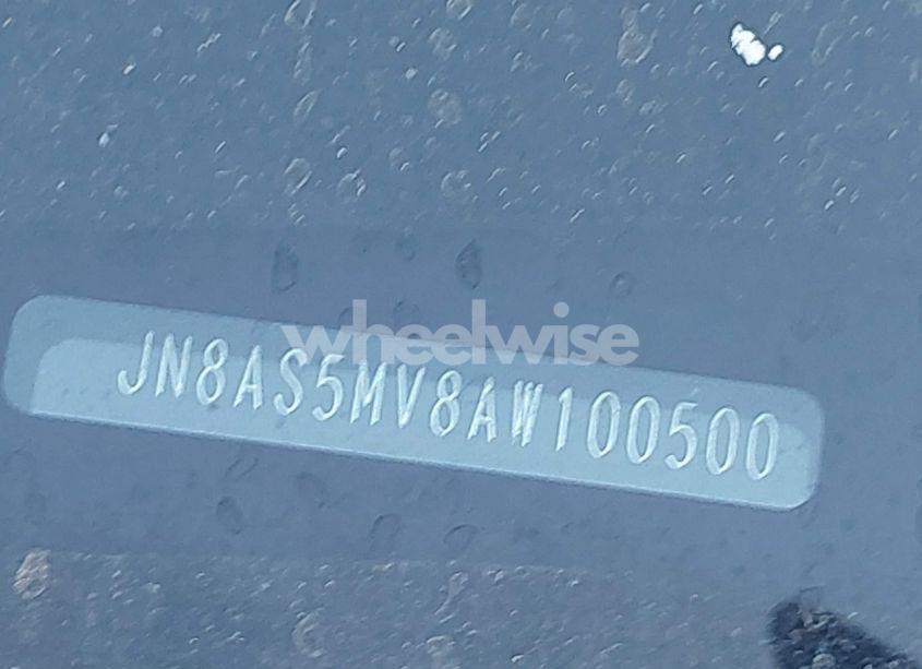 Photo 9 of 2010 Nissan Rogue SL (VIN JN8AS5MV8AW100500)