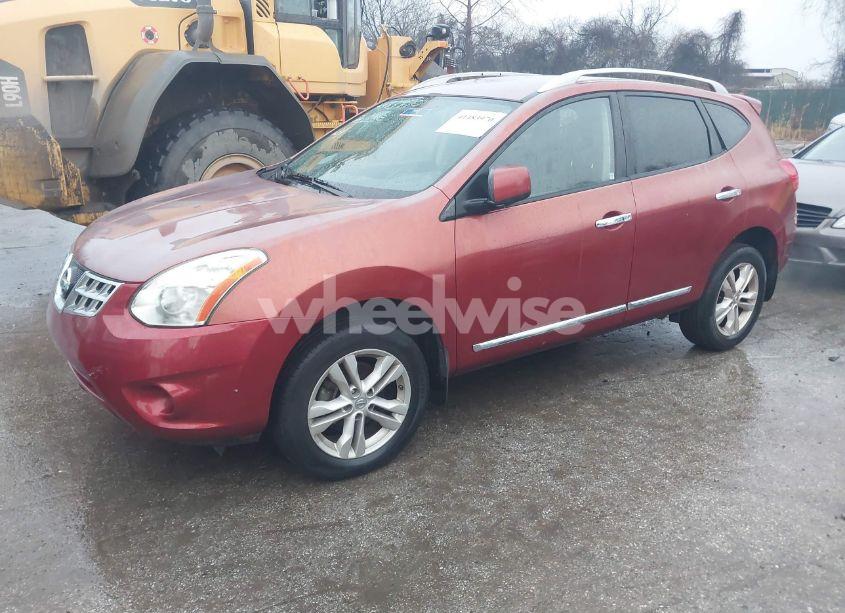 Photo 2 of 2012 Nissan Rogue SV (VIN JN8AS5MV8CW360317)