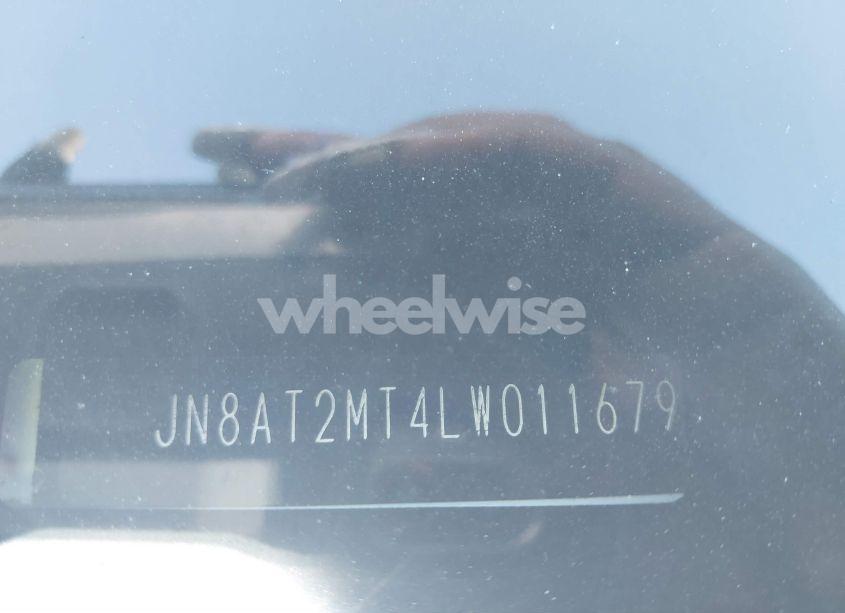 Photo 9 of 2020 Nissan Rogue SV FWD (VIN JN8AT2MT4LW011679)