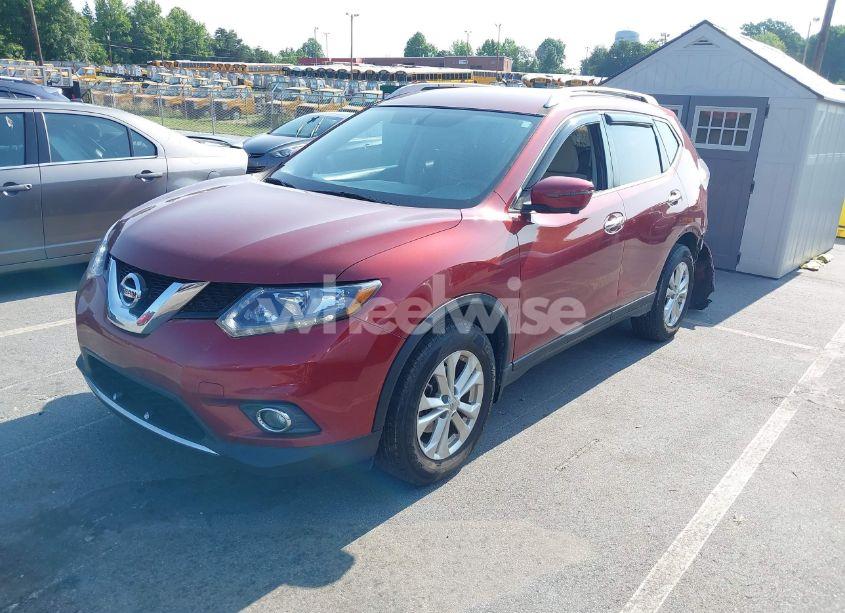 Photo 2 of 2016 Nissan Rogue SV (VIN JN8AT2MTXGW008646)