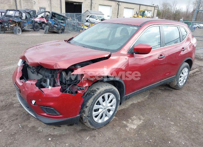 Photo 2 of 2016 Nissan Rogue S (VIN JN8AT2MTXGW027259)