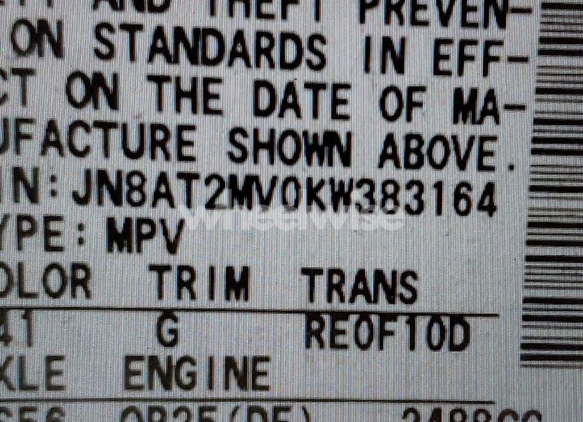 Photo 9 of 2019 Nissan Rogue SV (VIN JN8AT2MV0KW383164)