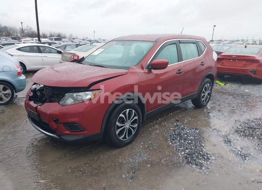 Photo 2 of 2016 Nissan Rogue S (VIN JN8AT2MV2GW139281)