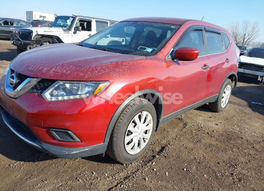 Photo 2 of 2016 Nissan Rogue S (VIN JN8AT2MV6GW139624)