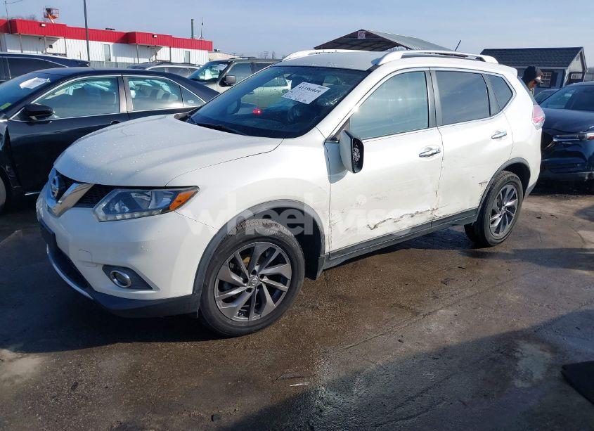 Photo 2 of 2016 Nissan Rogue SL (VIN JN8AT2MV8GW133906)