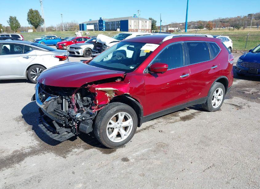 Photo 2 of 2016 Nissan Rogue SV (VIN JN8AT2MV8GW151676)