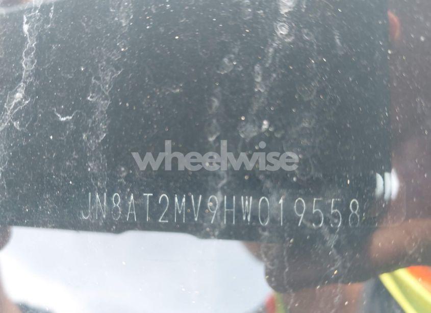 Photo 9 of 2017 Nissan Rogue S (VIN JN8AT2MV9HW019558)