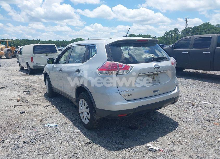 Photo 3 of 2016 Nissan Rogue S (VIN JN8AT2MVXGW139660)