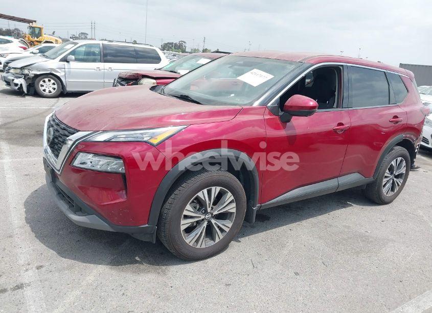 Photo 2 of 2021 Nissan Rogue SV FWD (VIN JN8AT3BA1MW008621)
