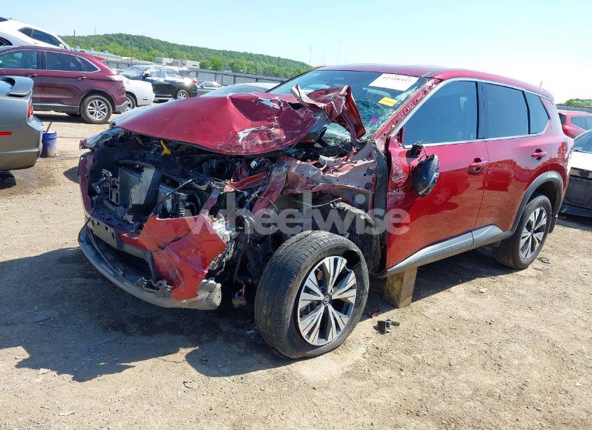 Photo 2 of 2021 Nissan Rogue SV FWD (VIN JN8AT3BA1MW010658)