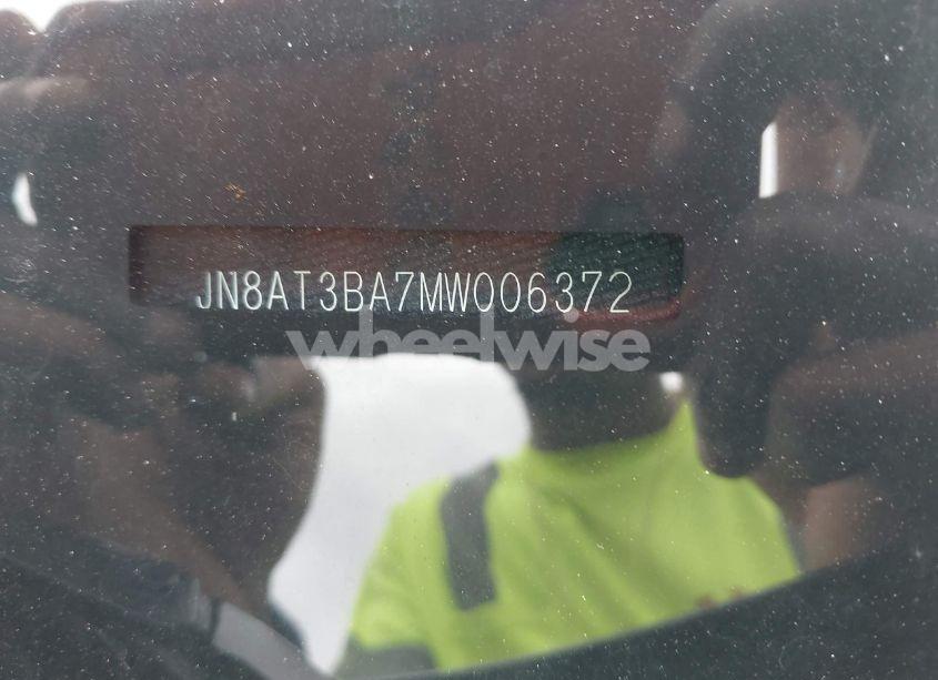 Photo 9 of 2021 Nissan Rogue SV FWD (VIN JN8AT3BA7MW006372)