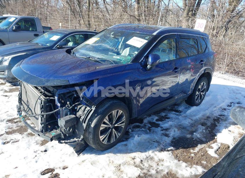 Photo 2 of 2021 Nissan Rogue SV INTELLIGENT AWD (VIN JN8AT3BB5MW210192)