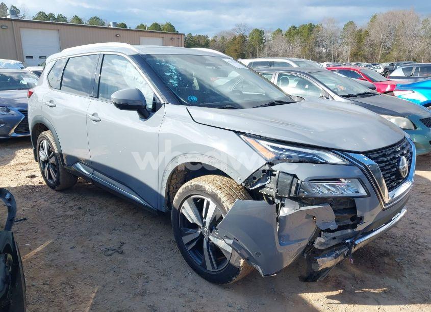 2021 Nissan Rogue PLATINUM FWD (VIN JN8AT3DC3MW103258) main photo