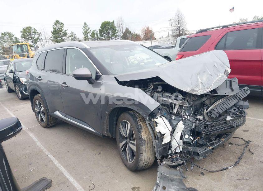 2021 Nissan Rogue PLATINUM FWD (VIN JN8AT3DC5MW105612) main photo