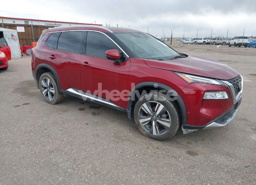 2021 Nissan Rogue PLATINUM INTELLIGENT AWD (VIN JN8AT3DDXMW310514) main photo