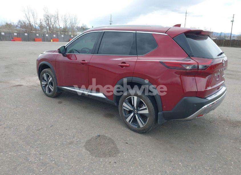 Photo 3 of 2021 Nissan Rogue PLATINUM INTELLIGENT AWD (VIN JN8AT3DDXMW310514)