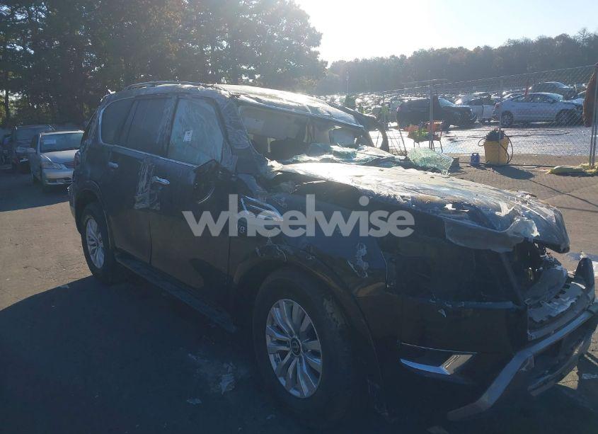 2021 Nissan Armada SV 4WD (VIN JN8AY2AD1M9661620) main photo