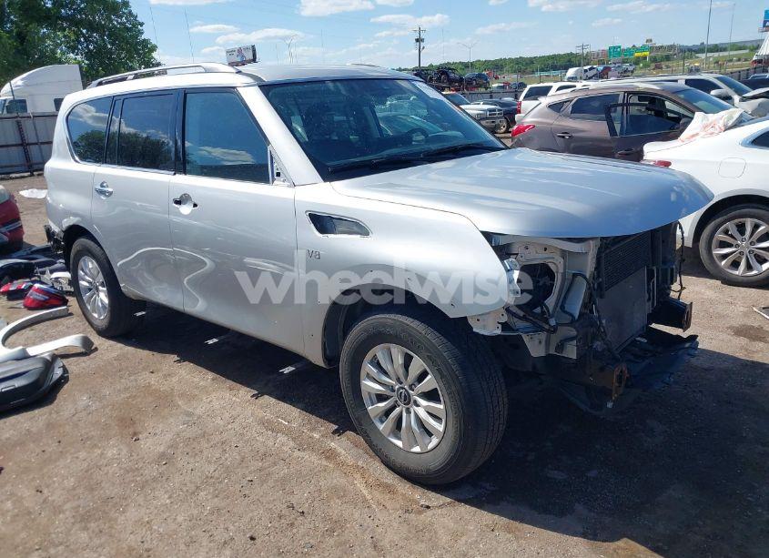 2022 Nissan Armada SV 4WD (VIN JN8AY2AD2N9677990) main photo