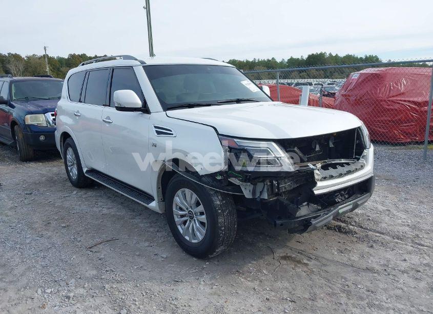 2022 Nissan Armada SV 4WD (VIN JN8AY2AD3N9676623) main photo