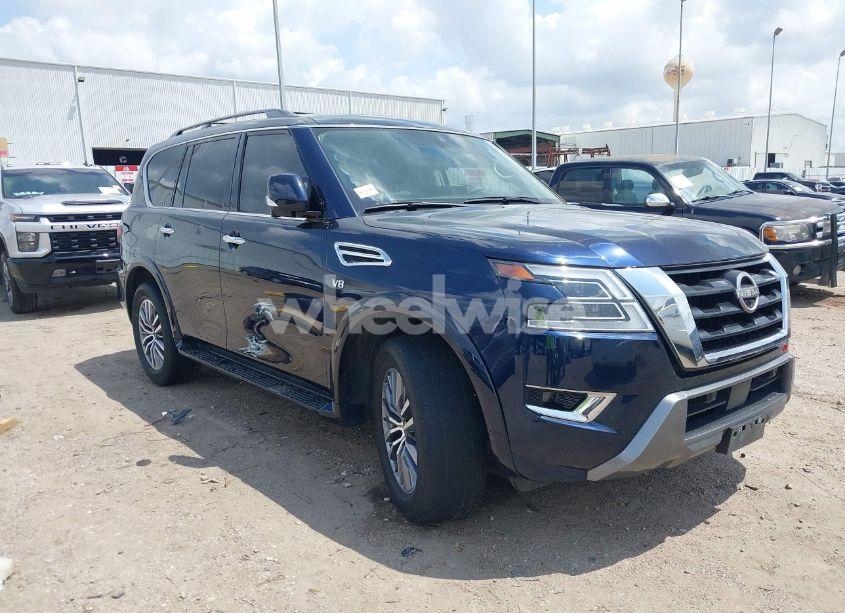 2022 Nissan Armada SL 2WD (VIN JN8AY2BC6N9162450) main photo