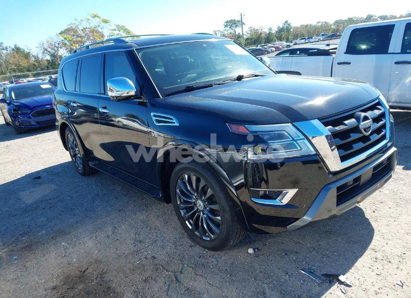 2022 Nissan Armada PLATINUM 2WD (VIN JN8AY2DA0N9390388) main photo