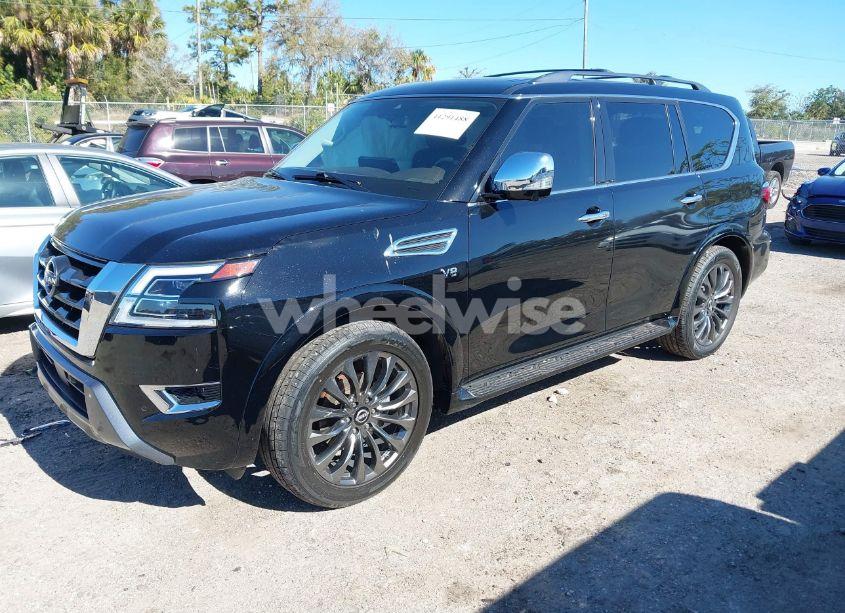 Photo 2 of 2022 Nissan Armada PLATINUM 2WD (VIN JN8AY2DA0N9390388)