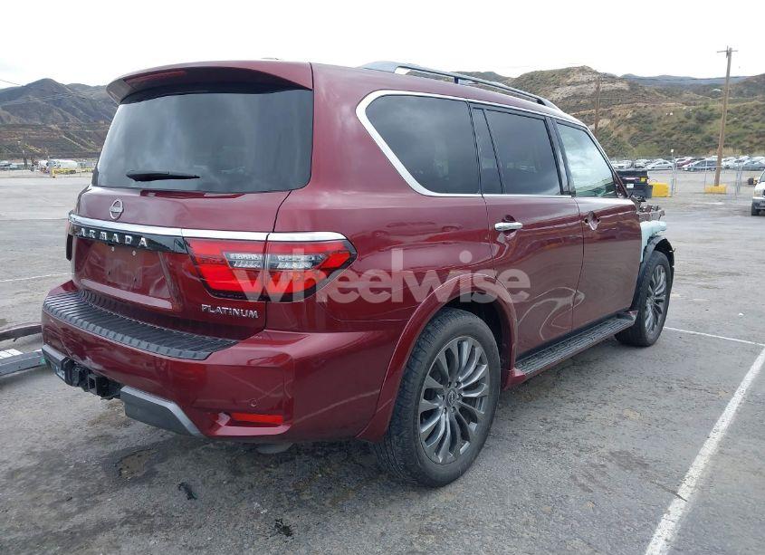 Photo 4 of 2021 Nissan Armada PLATINUM 2WD (VIN JN8AY2DA6M9373352)