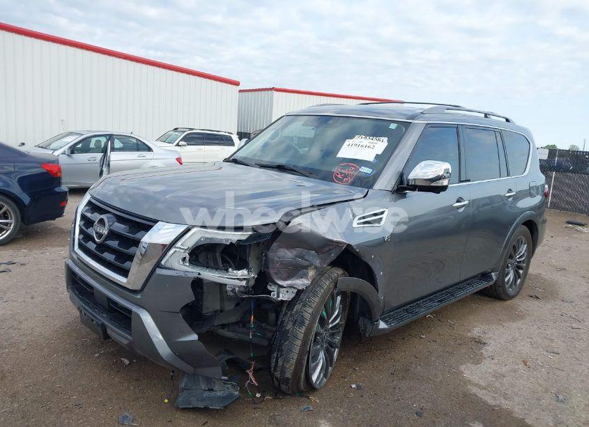 Photo 2 of 2021 Nissan Armada PLATINUM 2WD (VIN JN8AY2DA7M9372064)