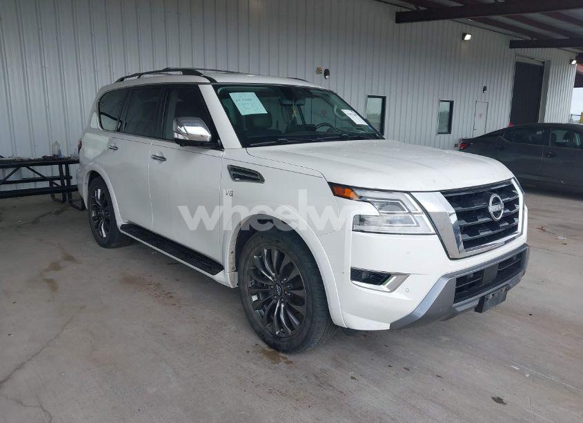 2022 Nissan Armada PLATINUM 2WD (VIN JN8AY2DA7N9391845) main photo