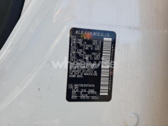 Photo 7 of 2019 NISSAN ARMADA PLATINUM (VIN JN8AY2NE0K9756430)