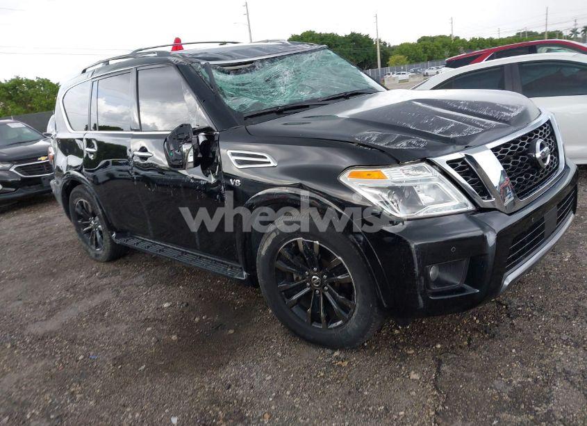 2020 Nissan Armada PLATINUM 4WD (VIN JN8AY2NE4L9782417) main photo
