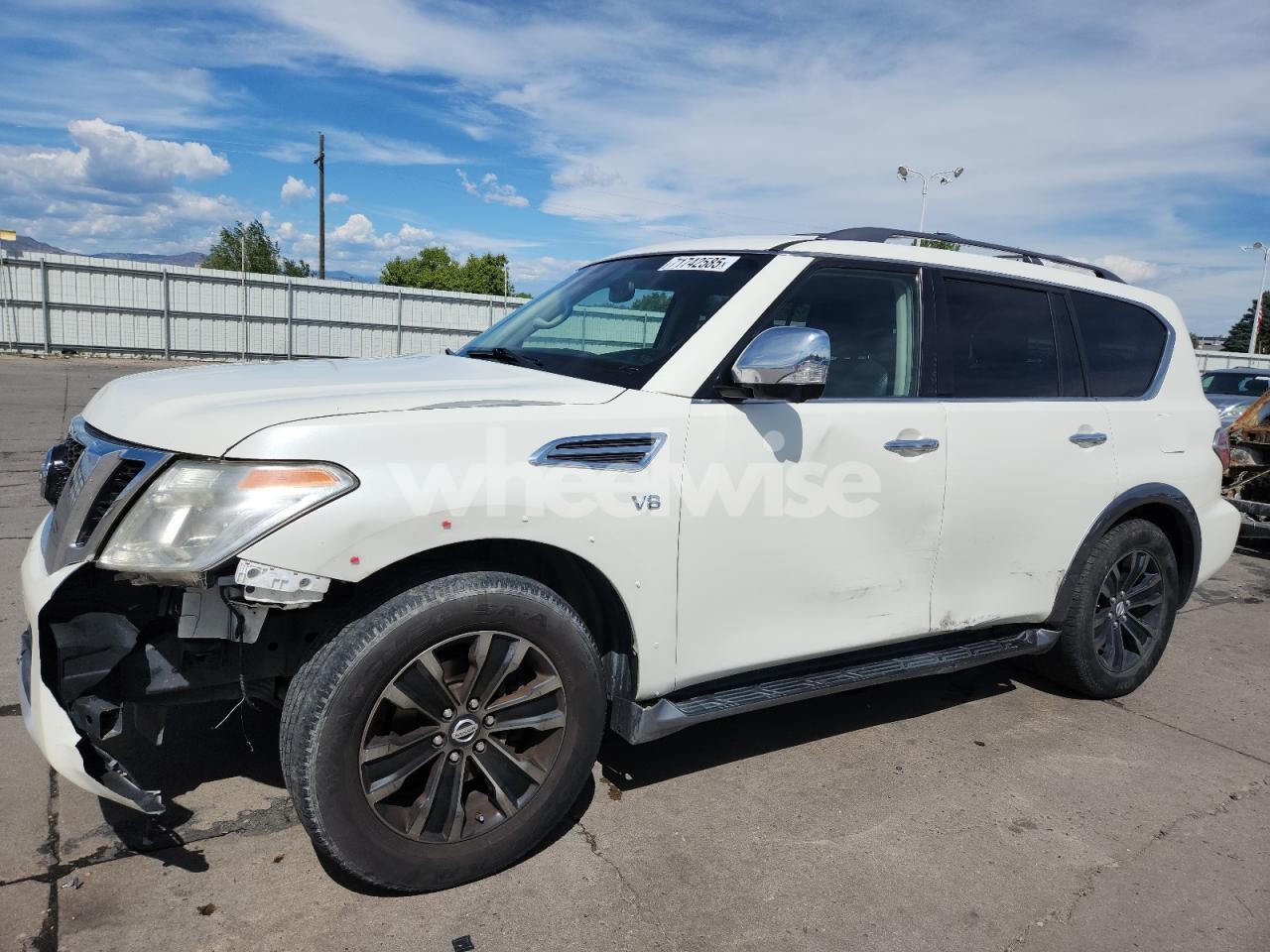 2017 NISSAN ARMADA PLATINUM (VIN JN8AY2NE5H9702520) main photo