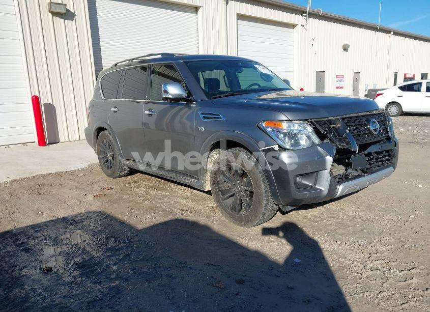 2018 Nissan Armada PLATINUM (VIN JN8AY2NE6J9731420) main photo