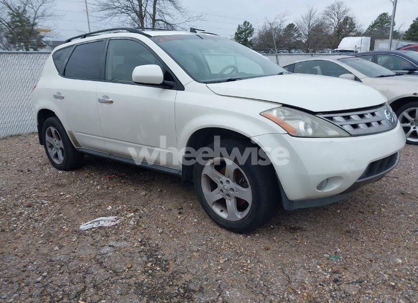 2004 Nissan Murano SL (VIN JN8AZ08T04W225874) main photo