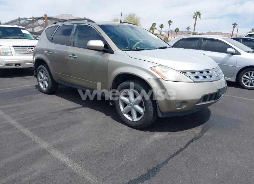 2005 Nissan Murano SE (VIN JN8AZ08T05W310800) main photo