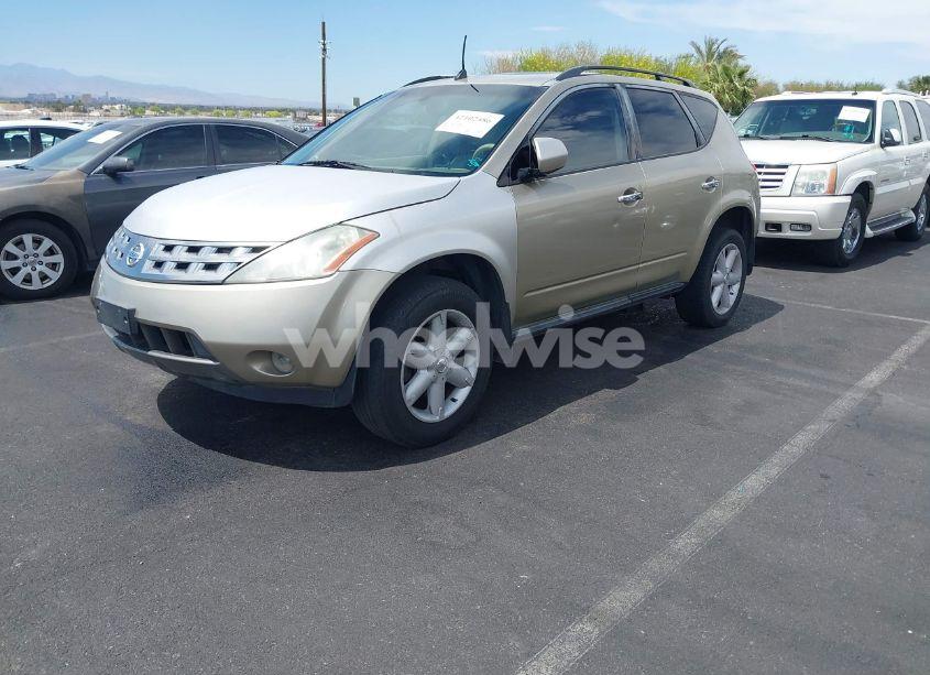 Photo 2 of 2005 Nissan Murano SE (VIN JN8AZ08T05W310800)