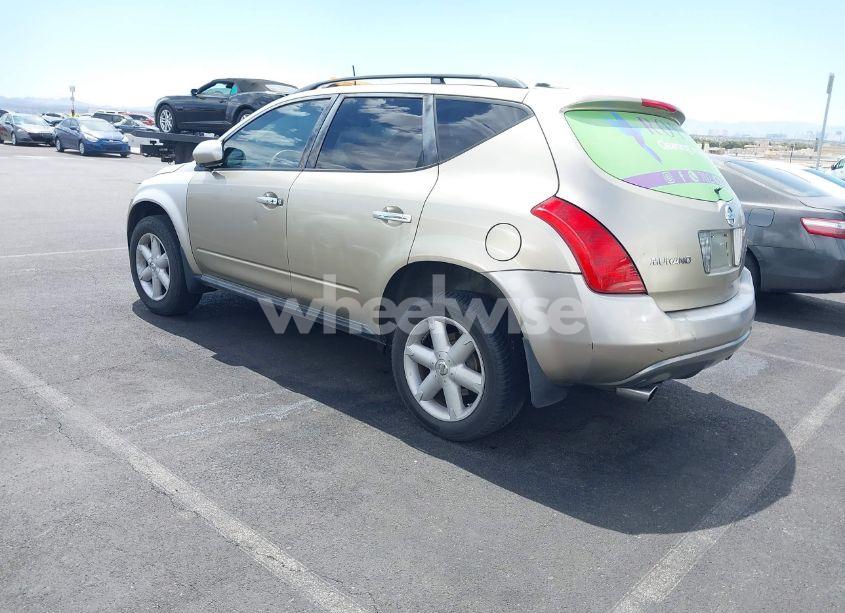 Photo 3 of 2005 Nissan Murano SE (VIN JN8AZ08T05W310800)