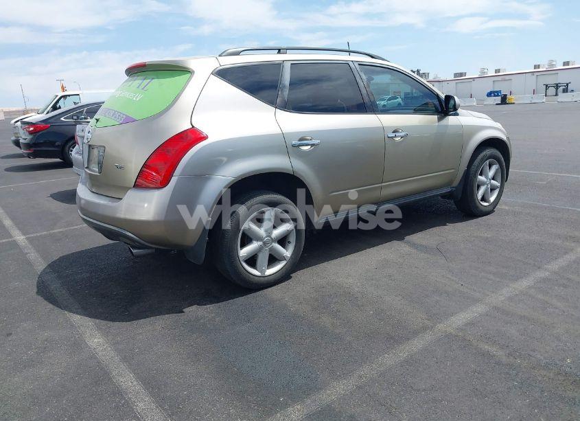 Photo 4 of 2005 Nissan Murano SE (VIN JN8AZ08T05W310800)