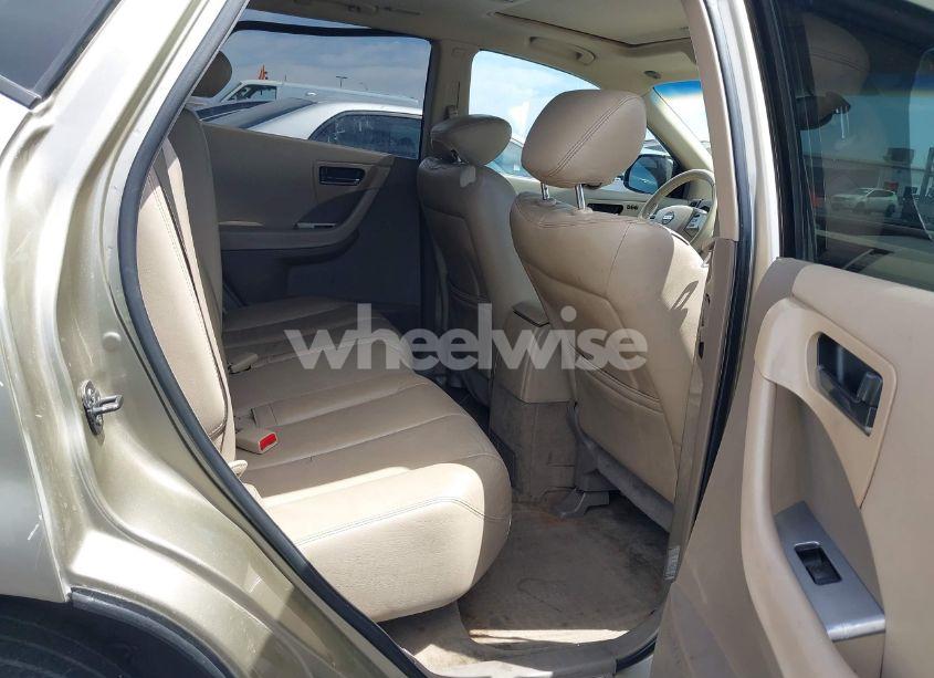 Photo 8 of 2005 Nissan Murano SE (VIN JN8AZ08T05W310800)