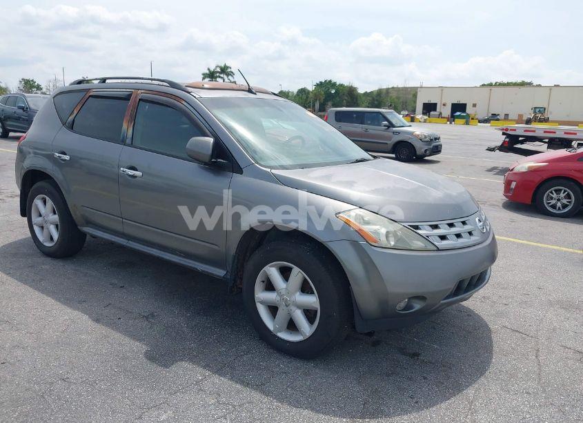 2005 Nissan Murano SE (VIN JN8AZ08T05W314118) main photo