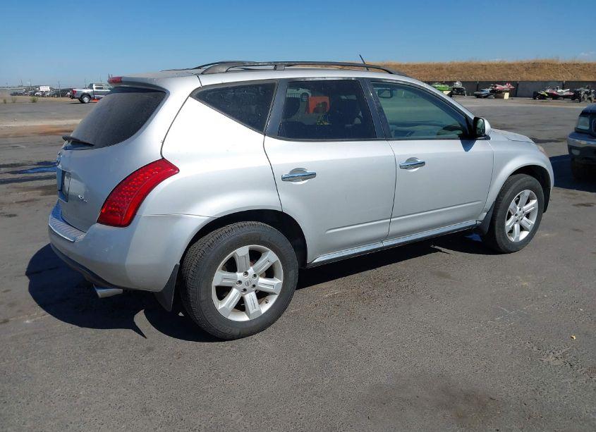 2007 Nissan Murano SL (VIN JN8AZ08T07W516606) main photo