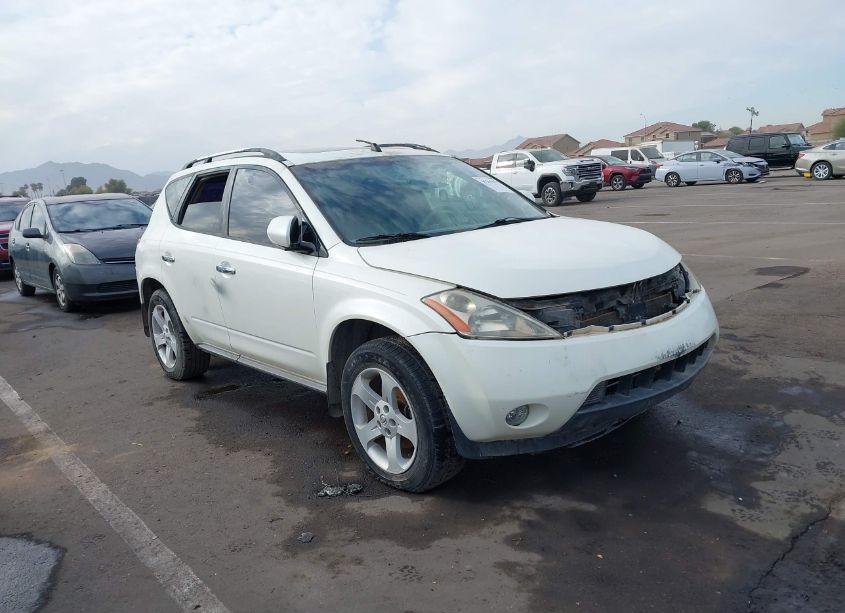 2003 Nissan Murano SL (VIN JN8AZ08T13W113566) main photo
