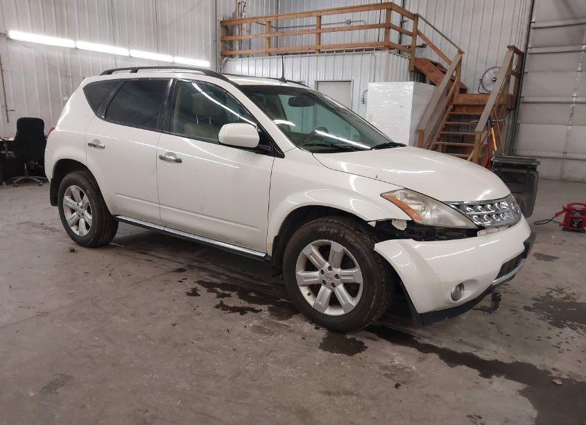 2007 Nissan Murano SL (VIN JN8AZ08T17W505615) main photo