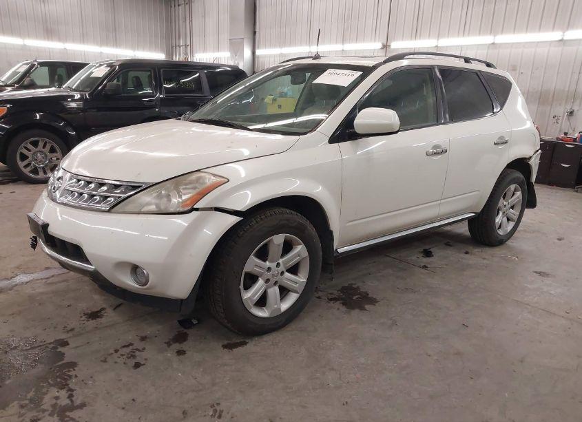 Photo 2 of 2007 Nissan Murano SL (VIN JN8AZ08T17W505615)